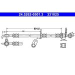 Bremsschlauch 24.5262-0501.3