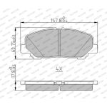 Ferodo FDB5228 Bremsbelagsatz, Scheibenbremse PREMIER ECO FRICTION Ferodo FDB5228 Bremsbelagsatz, Scheibenbremse PREMIER ECO FRICTION