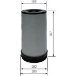 BOSCH F 026 400 644 Sekundärluftfilter BOSCH F 026 400 644 Sekundärluftfilter