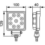 Arbeitsscheinwerfer 1GA 357 103-022 Arbeitsscheinwerfer 1GA 357 103-022