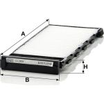 MANN-FILTER CU 2808-2 Innenraumfilter, Partikelfilter