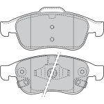 Valeo 601480 Bremsbelagsatz, Scheibenbremse