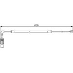 BOSCH 1 987 474 960 Warnkontakt, Bremsbelagverschleiß BOSCH 1 987 474 960 Warnkontakt, Bremsbelagverschleiß
