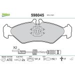 Valeo 598045 Bremsbelagsatz, Scheibenbremse Valeo 598045 Bremsbelagsatz, Scheibenbremse