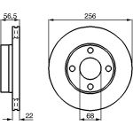 Bremsscheibe 0 986 478 550