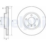 Delphi BG4771C Bremsscheibe
