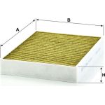 MANN-FILTER FP 25 001 Innenraumfilter FreciousPlus Aktivkohlefilter mit Polyphenol, antibakteriell, Feinstaubfilter (PM 2.5)