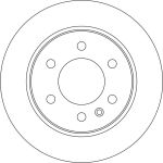 TRW DF4823S Bremsscheibe 298x16,3mm, 6x130, voll, lackiert TRW DF4823S Bremsscheibe 298x16,3mm, 6x130, voll, lackiert