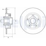 Bremsscheibe BG9137RS