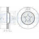 Delphi BG9110C Bremsscheibe