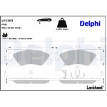 Delphi LP1303 Bremsbelagsatz, Scheibenbremse Delphi LP1303 Bremsbelagsatz, Scheibenbremse