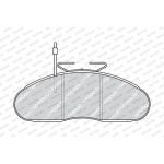 Bremsbelagsatz, Scheibenbremse FVR792 Bremsbelagsatz, Scheibenbremse FVR792