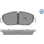 Meyle 025 224 2020/PD Bremsbelagsatz, Scheibenbremse MEYLE-PD: Advanced performance and design Meyle 025 224 2020/PD Bremsbelagsatz, Scheibenbremse MEYLE-PD: Advanced performance and design