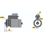BOSCH 0 001 125 511 Starter BOSCH 0 001 125 511 Starter