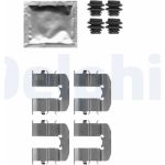 Zubehörsatz, Scheibenbremsbelag LX0512 Zubehörsatz, Scheibenbremsbelag LX0512