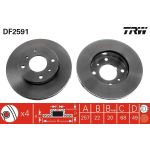 Bremsscheibe DF2591 Bremsscheibe DF2591