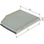BOSCH 1 987 435 028 Innenraumfilter FILTER+pro BOSCH 1 987 435 028 Innenraumfilter FILTER+pro