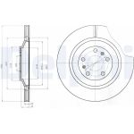 Delphi BG4292C Bremsscheibe Delphi BG4292C Bremsscheibe