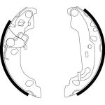 Bremsbackensatz 8DB 355 002-621