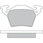 Metzger 1170331 Bremsbelagsatz, Scheibenbremse Metzger 1170331 Bremsbelagsatz, Scheibenbremse
