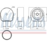 Ölkühler, Motoröl 90946 Ölkühler, Motoröl 90946