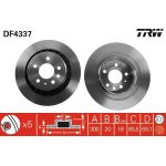 Bremsscheibe DF4337