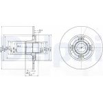 Bremsscheibe BG2702 Bremsscheibe BG2702