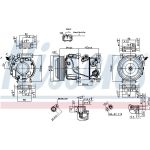 Kompressor, Klimaanlage 890229 Kompressor, Klimaanlage 890229