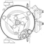 Kompressor, Klimaanlage ACP 1366 000P Kompressor, Klimaanlage ACP 1366 000P