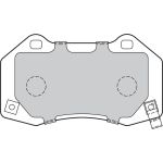 Valeo 601372 Bremsbelagsatz, Scheibenbremse