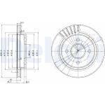 Bremsscheibe BG2700 Bremsscheibe BG2700