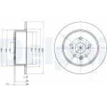 Delphi BG2884 Bremsscheibe Delphi BG2884 Bremsscheibe