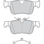 Bremsbelagsatz, Scheibenbremse 302777 Bremsbelagsatz, Scheibenbremse 302777