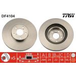 Bremsscheibe DF4104