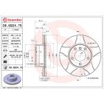 Brembo 09.6924.75 Bremsscheibe XTRA LINE - Max Brembo 09.6924.75 Bremsscheibe XTRA LINE - Max