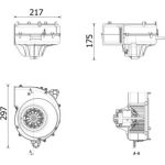 Innenraumgebläse AB 322 000P Innenraumgebläse AB 322 000P