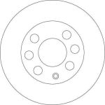 Bremsscheibe DF4439 Bremsscheibe DF4439