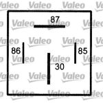Valeo 643827 Relais, Arbeitsstrom Valeo 643827 Relais, Arbeitsstrom