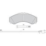 Valeo 302873 Bremsbelagsatz, Scheibenbremse ESSENTIAL Valeo 302873 Bremsbelagsatz, Scheibenbremse ESSENTIAL