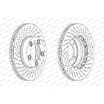 Ferodo DDF2020LC-1 Bremsscheibe PREMIER Ferodo DDF2020LC-1 Bremsscheibe PREMIER