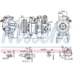 Kompressor, Klimaanlage 890595