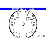 Bremsbackensatz 03.0137-0364.2