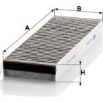 MANN-FILTER CUK 3023-2 Innenraumfilter, Aktivkohlefilter