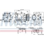 Kompressor, Klimaanlage 89365