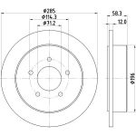 Bremsscheibe 8DD 355 114-771