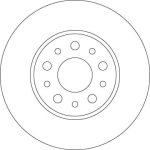 TRW DF6228 Bremsscheibe TRW DF6228 Bremsscheibe