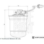 Kraftstofffilter ADBP230038 Kraftstofffilter ADBP230038