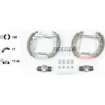 Bremsbackensatz 84018200 Bremsbackensatz 84018200