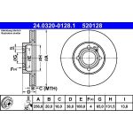 Bremsscheibe 24.0320-0128.1