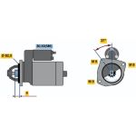 BOSCH 0 001 109 300 Starter BOSCH 0 001 109 300 Starter